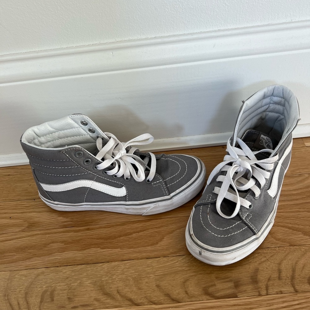 Gray Van Sneakers